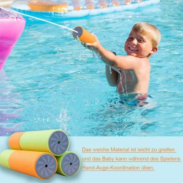 4pcs d'armes à Eau,Super Soaker Mousse Pistolet à Eau Pistolet à Eau 4pcs d'armes à Eau,Super Soaker Mousse Pistolet à Eau Pistolet à Eau