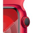 Apple Watch Series 9 GPS + Cellular - 41mm - Boîtier (PRODUCT)RED Aluminium - Bracelet (PRODUCT)RED Sport Band - M/L-2
