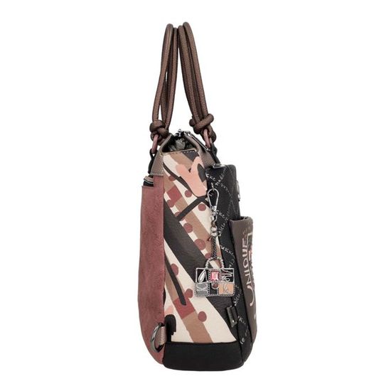 Sac à Dos Voyage Anekke Mademoiselle – Multicolore Noir/marron – Pour Laptop – Dos Aéré