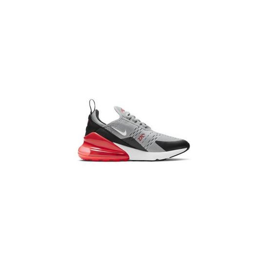 Basket Nike AIR MAX 270 Junior NIKE Gris Lacets Enfant Mixte Textile Gris Cdiscount Chaussures