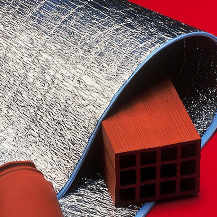 1 Rouleau De Radiateur Réfléchissant Mur Isolation Thermique Feuille  D'aluminium Thermique pour La Maison 0.5/0.4/0 Décoration 5/10M