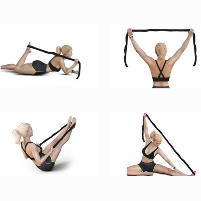 Élastique musculation yoga femmes fitness sport stretch marque Bandes de  Résistance pilates danse elastiband corde ceinture sangle - Cdiscount Sport