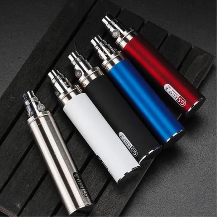 EGO II 2200 mAg Batterie Rechargeable avec Bouton, , 510 Ego Fileté E NOIR 