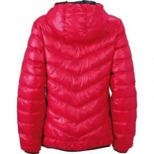 Veste Duvet a Capuche Doudoune Anorak Femme James Nicholson JN1059 Rouge Magenta Rouge Cdiscount Sport