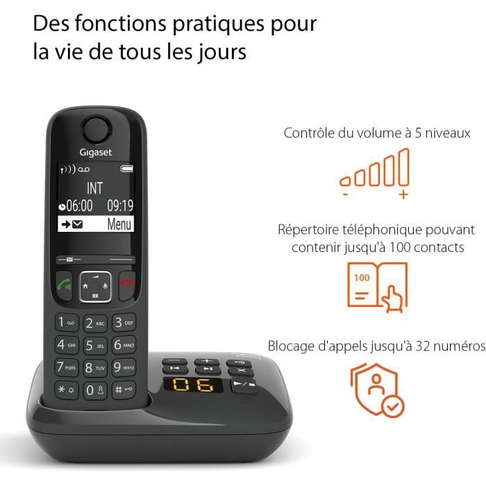 Mode d'emploi Gigaset AS690A (Français - 53 des pages