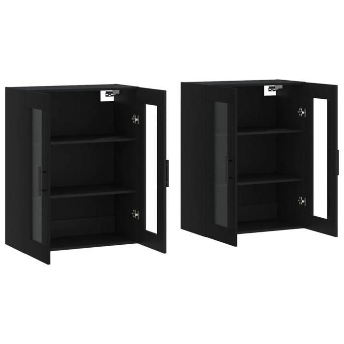 JENNY - Commode Haute 6 Tiroirs Coloris Anthracite