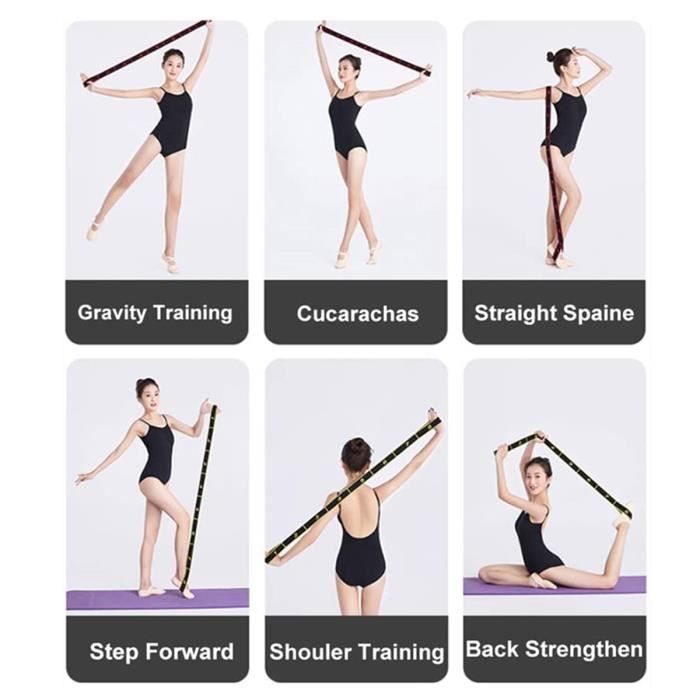 FOLAI Lot De 4 Bandes De Résistance, Bandes D'exercice De 1,5 M, Bandes De