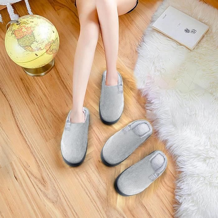 Isotoner Chaussons Cdiscount Chaussons Femme Chausson Femme