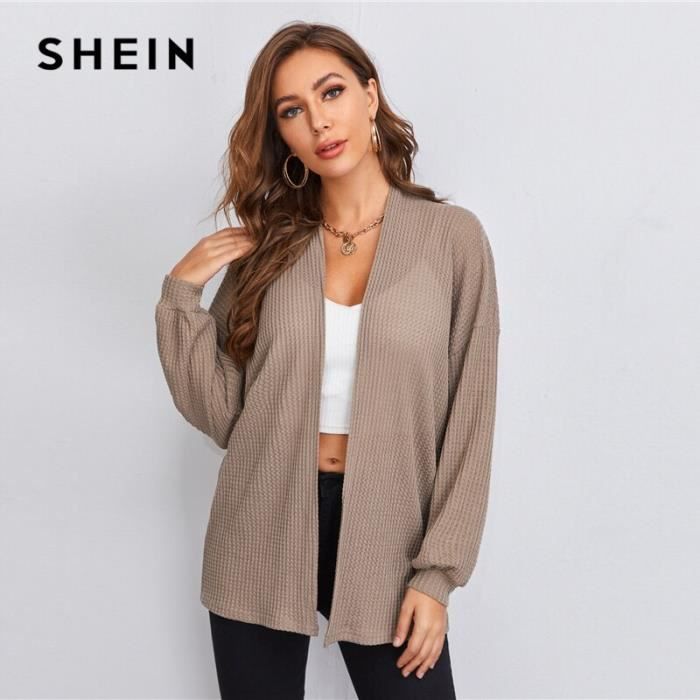 Shein gilet on sale femme