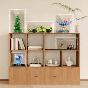 Tingacraft Vitrine Acrylique 67x67x95 Mm Pour Figurine - Boîte De Protection Transparente