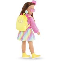 Corolle Girls Dressing Fluo - 7 Accessoires Mode Pour Poupée Mannequin 28 Cm Dès 4 Ans