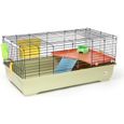 Animalis - Cage Équipée pour Lapin - 100x54,5x45cm-0