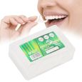 POU® 50pcs fil dentaire jetable cure-dents nettoyage des dents outil de soins d'hygiène bucco-dentaire 130081-0