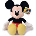 Peluche Disney - Mickey Géant 120Cm - Polyester - 120x40x40 cm - Garçon et Fille-0