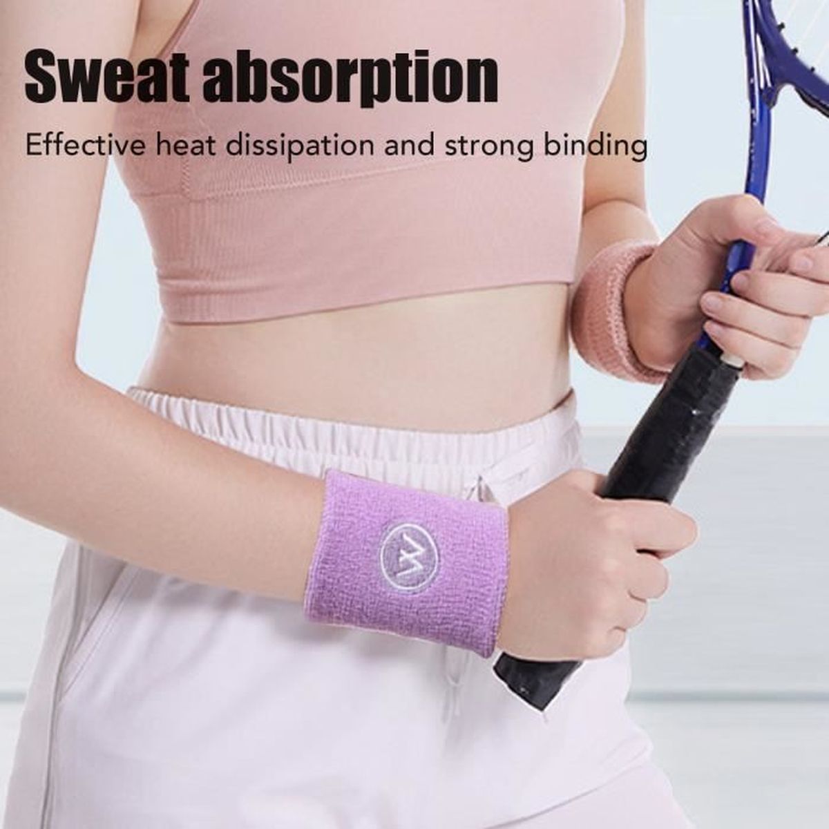 Serviette De Gym OCD Microfibre/coton Avec Poche Zip, Grande Taille Grise, Neuve