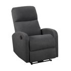HAPPY GARDEN Fauteuil inclinable MAX gris anthracite