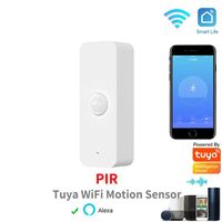 Détecteur de mouvement PIR WiFi Smart Home - Sécurité et vie intelligente avec Alexa et Google Home