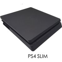 PS4 Slim Set Cover - Coque de protection avant et inférieure pour Sony PlayStation 4 Pro-Slim, étui mince pou