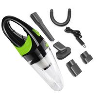 Nettoyage - Peinture,Puissant aspirateur de voiture Portable sans fil,humide et sec,Rechargeable par USB,120W - Type Transparent
