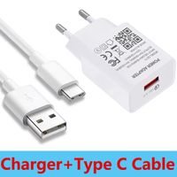 Chargeur téléphone,Chargeur USB 5G rapide QC 3.0, prise ue, Type C, pour Samsung Galaxy A82, A22, A52, S21 - Type C Cable Charger