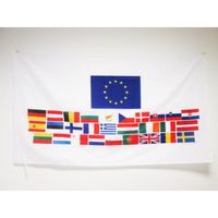 Drapeau Union Européenne 28 pays 150x90cm - pays d'Europe - UE