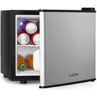 Mini réfrigérateur Klarstein Cachette secrète 17L 2 niveaux 26dB Argent