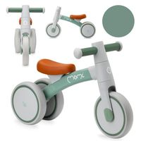 MoMi TEDI - Velo Bebe Draisienne - sans pedales - léger 1.2kg, jusqu'à 25 kg - Vert