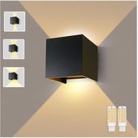 Applique Murale TYRESES - Angle de faisceau réglable - Ampoule G9 Remplaçable (incluse) - Blanc Chaud 3000K - Lampe Murale Interieur