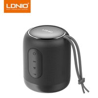 Mini haut-parleur BT portable Home Car Card Subwoofer Bluetooth sans fil 5 Watt pour Portable, Tablette, Smartphone-Noir