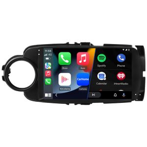 AUTORADIO AWESAFE Autoradio Android 12 pour Yaris VITZ 2012-2017 avec 1Go+32Go 9''écran Tactile,Carplay GPS WiFi Bluetooth Android Auto