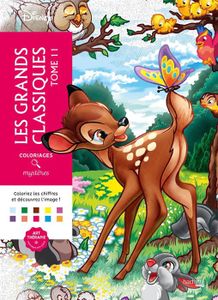 Livre 3-6 ANS Coloriages mystères Disney - Les Grands classiques Tome 11