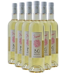 VIN BLANC Domaine Bagrau Méditerranée Nana 2023 - Vin Blanc 