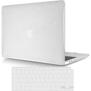Fintie Coque MacBook Pro 13 Retina - Haute Qualité Plastique Transparent Dur étui Housse pour Apple MacBook Pro 13.3 Pouces Givre Effacer NO CD-ROM Drive A1502 / A1425