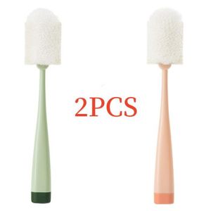 Kit De 3 Brosses à Biberon En Silicone - Nettoyage Bouteilles, Tasses, Gourdes - Sans BPA, Lavable Lave-vaisselle