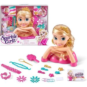 Barbie HMD82 Tête à coiffer pour poupée avec 20 accessoires Pastel Fantasy  Hair : : Jouets