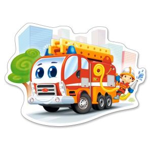 Puzzle 20p camion de pompier - Puzzle pour enfant - Creavea