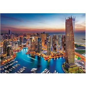 PUZZLE Puzzle Adulte - La Ville De Dubai : Quartier De La