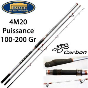Canne a peche surfcasting carbone Clearance