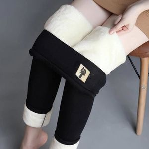 LEGGING Femme Pantalons Chauds,Leggings Doublé en Polaire 