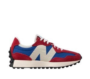 BASKET Basket Homme New Balance 327 - Rouge - Cuir - Lace