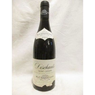 saint-joseph chapoutier deschants (étiquette abîmée) rouge 1999 - rhône