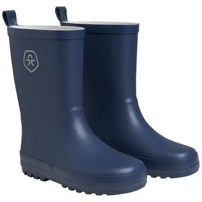 Botte de Pluie COLOR KIDS Mixte Haute A élastique Bleu