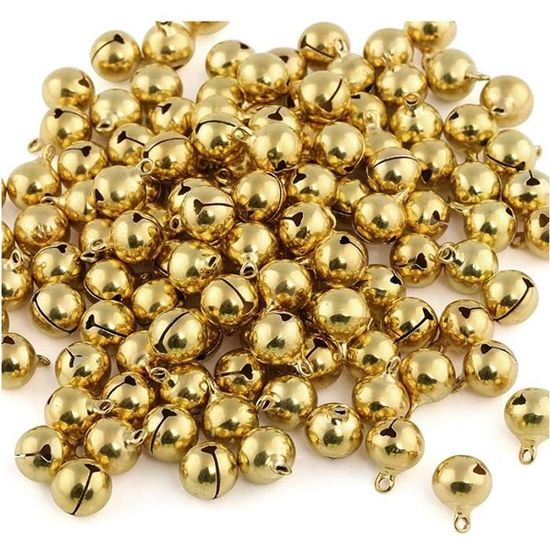 Ciieeo - 20 Mini Clochettes Décoratives En Alliage Pour Sapin De Noël - Ornées, 1.5x0.9 Cm - Pour Décorations De Fête