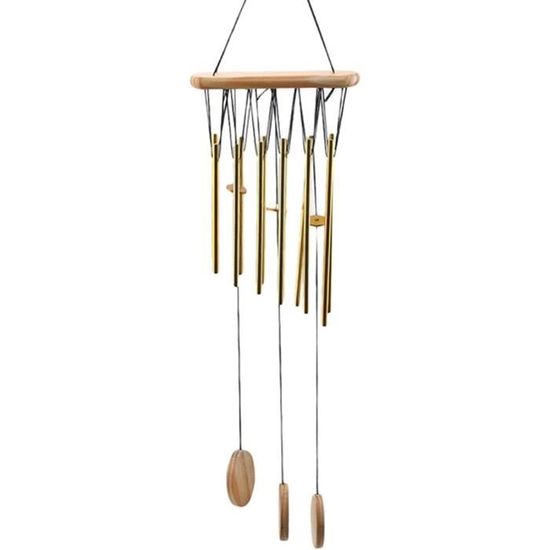 Hemousy Carillons à Vent En Bois | Cloches Tubulaires Pour Jardin,6