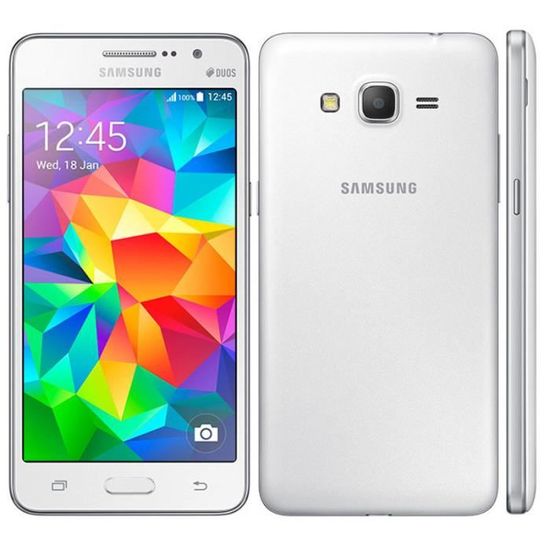 Blanc for Samsung Galaxy Grand Prime G5308 8GO téléphone