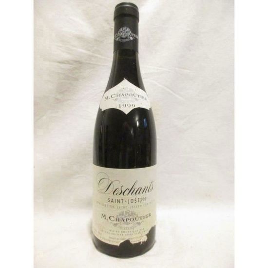 Saintjoseph chapoutier deschants (étiquette abîmée) rouge 1999 rhône