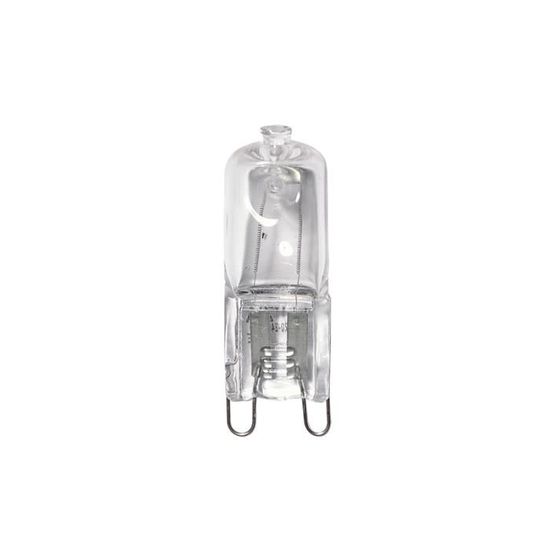 Lot De 12 Ampoules Halogènes G9 28W Et Adaptateur E27 Vers G9, Status, Blanc Chaud