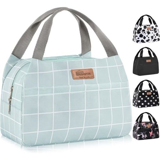 Sac Isotherme Repas Femme En Velours Côtelé - Style Et Pratique Pour Le Quotidien
