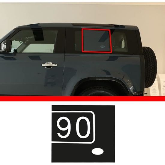 PER LAND ROVER Defender 90 & 110 L663 2020+ 9Pz Set Finiture Protettive