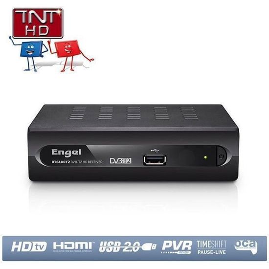 Receptor DVB-T2 TDT HD USB Grabador 1080p ProStima ST8200R